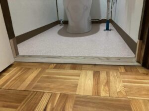 写真：トイレを使いやすくバリアフリー化へ